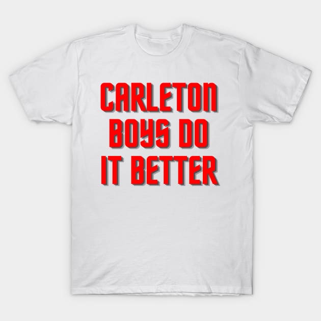 Carleton Boys T-Shirt by stickersbyjori